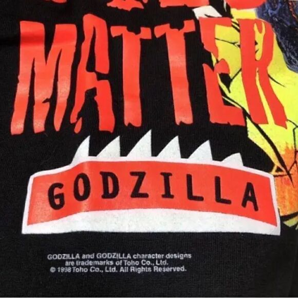 ✨ Vintage Godzilla T-shirt 1998 measures 21” pit to pit. Great condition! - Picture 3 of 6